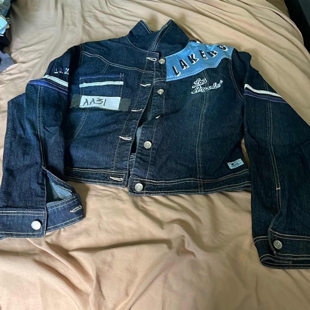 Lakers Jean Jacket.